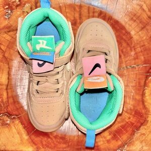 Nike Kids Tan Sneakers